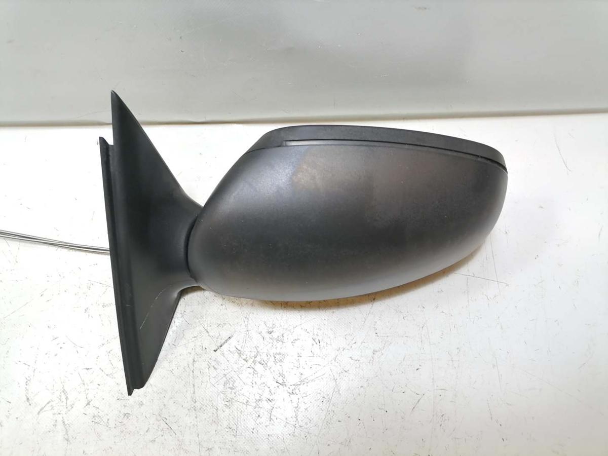 Skoda Fabia 2 original Au&szlig;enspiegel links manuell verstellbar 9153 Anthracite grey Bj.2009